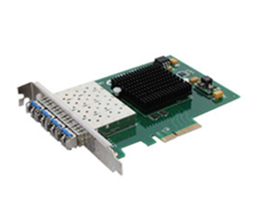 千兆PCI-E四光口光纖網卡OPT-950